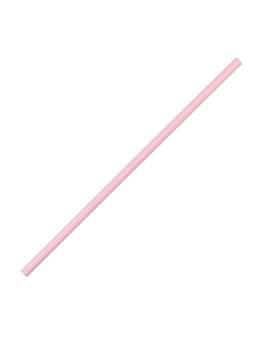 Wegwerp rietjes - 250 stuks - Roze - Fiesta Green - FB139