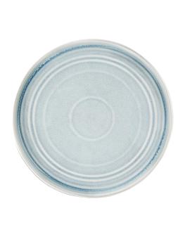 Assiette - 4 pièces - Ice Blue - Ø 27 x H 2,3 CM - Porcelaine - Olympia - FB569