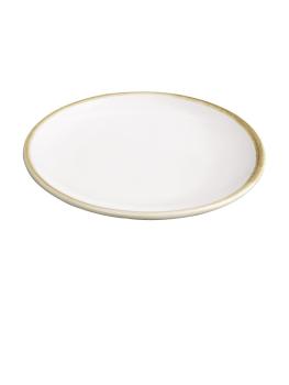 Assiette coupe - 6 pièces - Blanc - Ø 17,8 x H 2,1 CM - Olympia - FB980