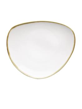 Assiette - 6 pièces - Blanc - Ø 23 x H 3 CM - Olympia - FB984