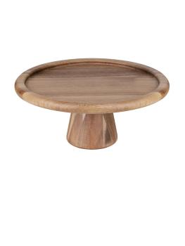 Plateau à gâteaux - H 12,7 CM - Bois d'acacia - Olympia - FE150
