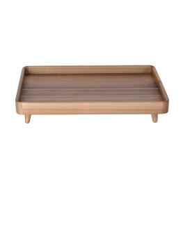 Buffetschaal - 1/1 GN - H 10.65 x 56 x 38.2 CM - Acaciahout - Olympia - FE151