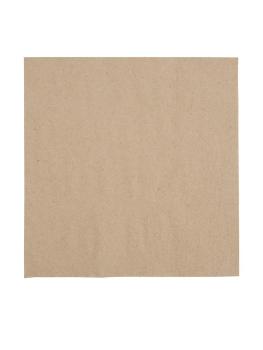 Serviettes déjeuner - 2000 pièces - Marron - 33 x 33 CM - Fiesta - FE226