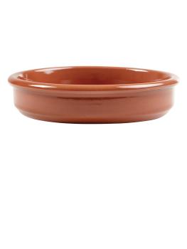 Plat à tapas - 24 pièces - Terre cuite - Ø 12,8 x H 3 CM - Faïence - GM359