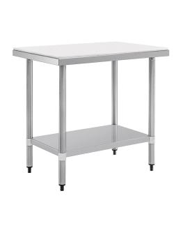 Table de découpe - H 90 x 90 x 60 CM - Inox - Vogue - CB911
