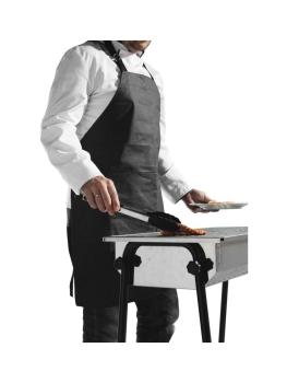 Tablier de barbecue - Noir - 81 x 66 cm - Hendi - 556696