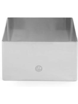 Anneau d'alimentation sans poussoir - Acier inoxydable 180 - H 4,5 x 8 x 8 cm - Hendi - 512173