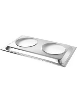 Chafing dish - Accessoire pour 2 bacs bain-marie - Hendi - 470930
