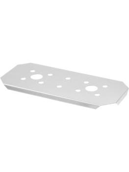 Plaquettes perforées Gastronorm - Acier inoxydable - GN 1/3 - Hendi - 806494