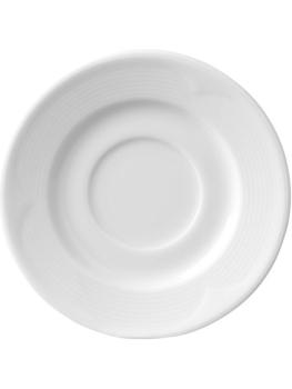 Soucoupe - 12 pièces - Saturne - Porcelaine - 12,5 CM - Hendi - 794432