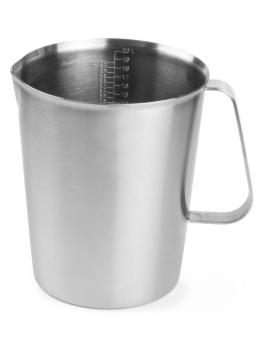 Gobelet doseur - 2 litres - inox - Hendi - 516300