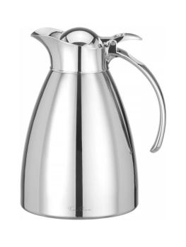 Isoleerkan - RVS/Chroom - Drukknop - 1 liter - Hendi - 445822