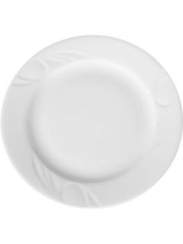 Assiette Plate - 12 pièces - Porcelaine - Ø20 CM - Hendi - 795309