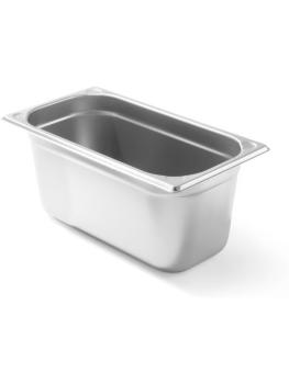 Bac gastronorme - 1/3 GN - 5,7 L - H 14,5 x 17,6 x 32,5 CM - Hendi - 806449