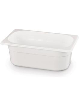 Récipient - 1/4 GN - 2,8 litres - Blanc - H 10 x 15,9 x 26,2 CM - Hendi - 862674