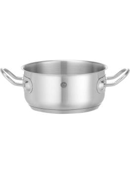 Casserole - Basse - Sans couvercle - 1,5 litre - H 7,8 x Ø 16 CM - Hendi - 837641