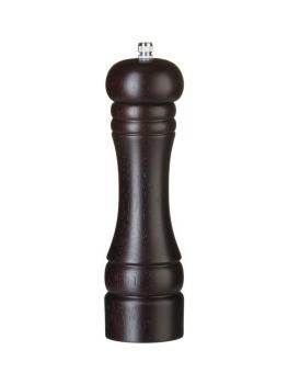 Moulin à poivre - Bois - Bois foncé - H 21,5 x Ø 5,7 CM - Hendi - 469804