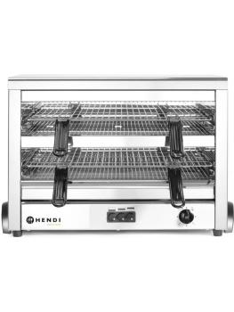 Salamandre en quartz - 400 V - H 45,5 x 68,2 x 52,8 CM - Hendi - 264331