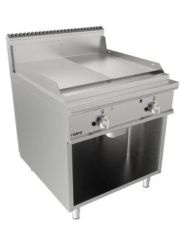Plaque de cuisson - Gaz - inox - H 85 x L 80 x P 90 CM - Saro - 423-8645