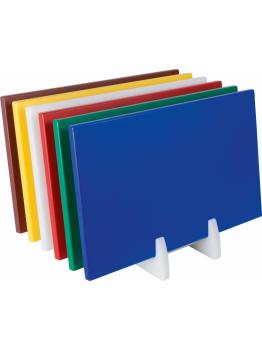 Planche à découper Anti-dérapant - Polyéthylène - Blanc - Saro - 387-1000