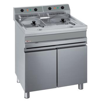 Friteuse Restauration - Ligne Friteuses - 2 x 14 Litres - 400V - Diamond - WR-EF28-E2