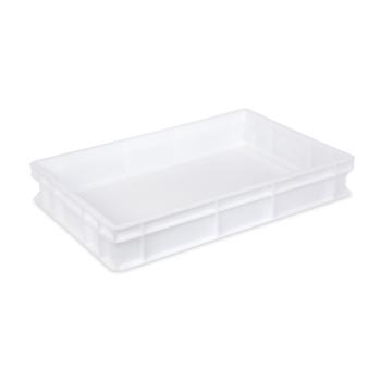 Bol à pizza / Caisse à pâte - Empilable - Blanc - H 10 x L 40 x L 60 CM - G-Line