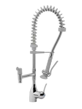 Douchette & Robinet - Inox - Groupe mitigeur mono-opération - Diamant - CW4086/M