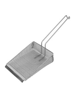 Pelle à copeaux - 20 x 17 CM - 0,26 KG - 40 CM - acier inoxydable - 894016