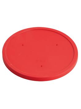 Plaque de fermeture - 0.18 KG - Ø25.5 CM - Silicone - Rouge - - -40°C / +200°C - Standard - 235225