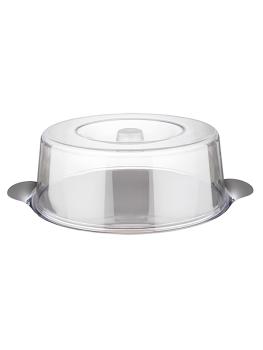 Présentoir à Gâteaux - H 11 CM - 0,57 KG - Ø30 CM - Inox 18/0 - 130172