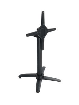 Pied de table - Noir - H 72 x 48 x 48 CM - Aluminium - Bolero - GP773