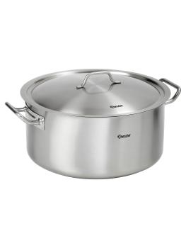 Cocotte basse - Avec couvercle - Ø43 x H 27,5 CM - 25 Litre - Bartscher - 100440