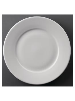 Assiette - 12 pièces - Ø 25,4 x H 2,9 CM - Porcelaine - Olympia - CC209