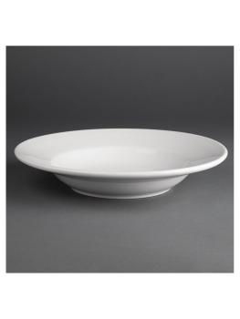 Assiette creuse - 21 CL - 6 pièces - Ø 22,8 x H 4,3 CM - Porcelaine - Olympia - CC214