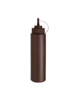 Bouteille Squeeze - 0,99 Litre - Marron - Ø 7,6 x H 28,8 CM - Polyéthylène - Vogue - W835