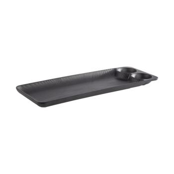Plateau de service - Noir - L 41 x l 15 CM - Emga