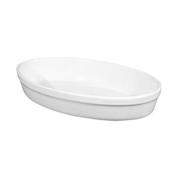 Gratineerschaal - Ovaal - Wit - L 28 x B 17 CM - Saturnia