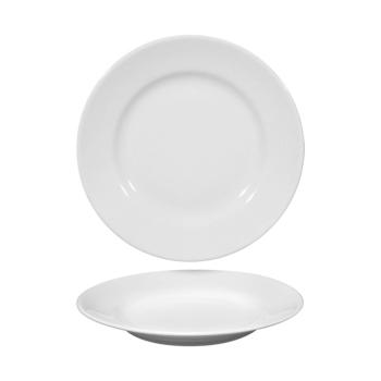Assiette Tivoli - Blanc - Porcelaine - Ø 26 CM - Saturnia