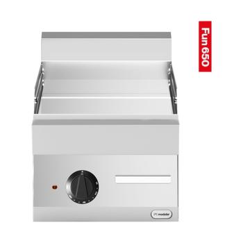 Plaque de cuisson - Électrique - Lisse - 400V - L 40 CM - Fun 650 Line - Modulaire