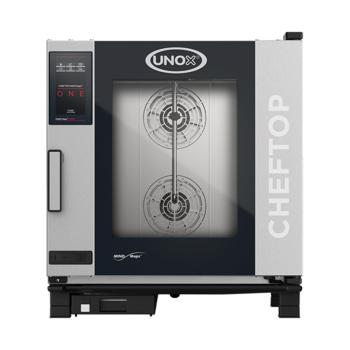 Cheftop Mindone - H 84.3 x 75 x 78.3 CM - 81.1 KG - 380 - 415 - Sans - Prise V - 11700 W - Inox - +30°C / +260°C - Unox - 596242