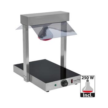 Plaque chauffante M/Brug - H 46,9 x 37,7 x 52,6 CM - 10 KG - 220 - 240 V - 510 W - Inox - +30°C / +85°C - Caterchef - 688600
