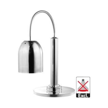 Lampe chauffante - H 61 x 25 x 48,6 CM - 7,3 KG - Ø15,6 CM - 220 - 240 V - Inox - Chromé - Caterchef - 688250