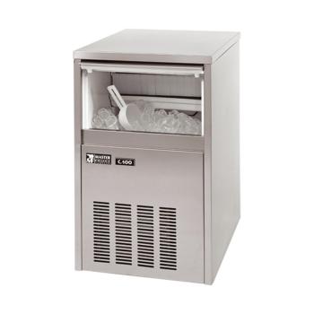 Machine à glaçons - H 75 x 48 x 55 CM - 44 KG - 220 - 240 V - 575 W - Refroidi par air - R452A - Inox - MasterFrost - 706040