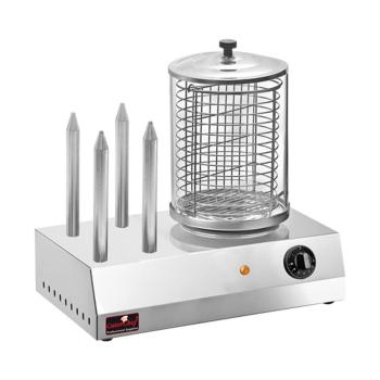 Chauffe saucisses - H 40 x 42 x 27 CM - 9 KG - 220 - 240 V - 800 W - Inox - +30°C / +90°C - Caterchef - 508008