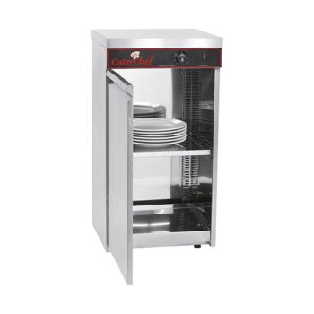 Warmhoudkast - H 85 x 45 x 45 CM - 30 KG - 220 - 240 V - 750 W - RVS - +30°C / +85°C - Caterchef - 688051
