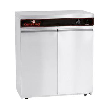 Warmhoudkast - H 85 x 75 x 45 CM - 46 KG - 220 - 240 V - 1200 W - RVS - +30°C / +85°C - Caterchef - 688052