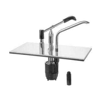 Distributeur - 1/3 GN - H 35 x 17,6 x 32,5 CM - acier inoxydable - +0°C / +120°C - Hovicon - 865011