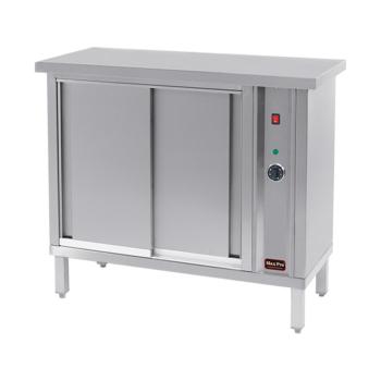 Warmhoudkast - H 90 x 105 x 46 CM - 66 KG - 220 - 240 V - 1000 W - RVS - +30°C / +90°C - MaxPro - 921235