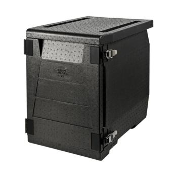Thermobox - 1/1 GN - 93 Litre - H 62,5 x 64,5 x 44,5 CM - Polypropylène - Noir - Thermo Future Box - 235052