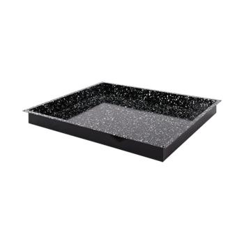 Plat à four - 2/1 GN - H 6 x 65 x 53 CM - Tôle d'acier - 316808